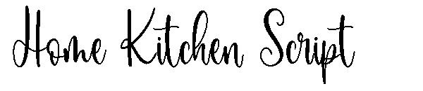 Home Kitchen Script