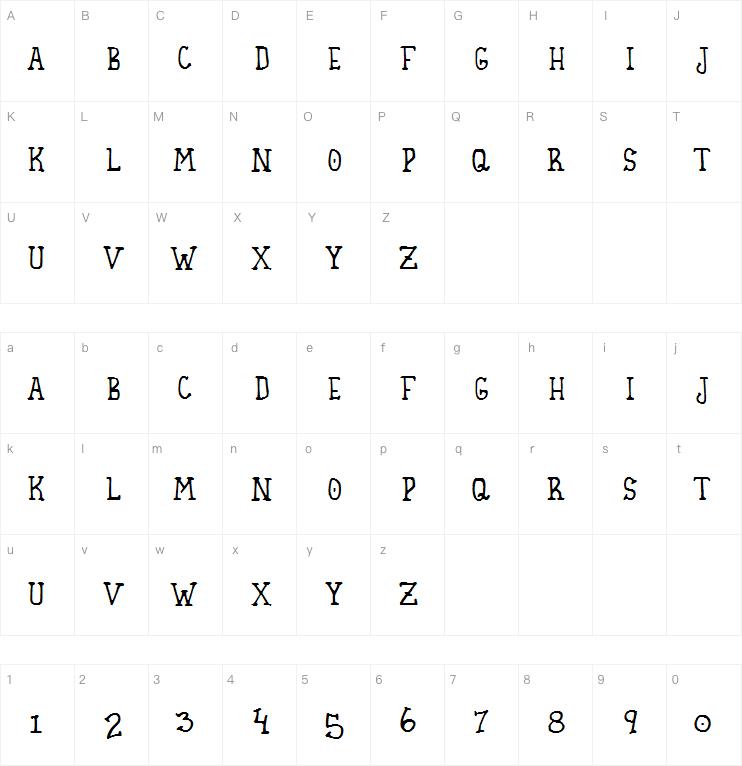 Homespun字体