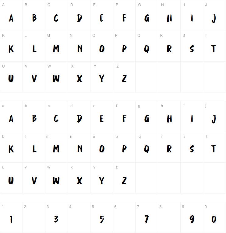 Honey Mushroom字体