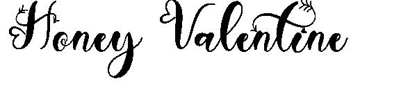 Honey Valentine字体