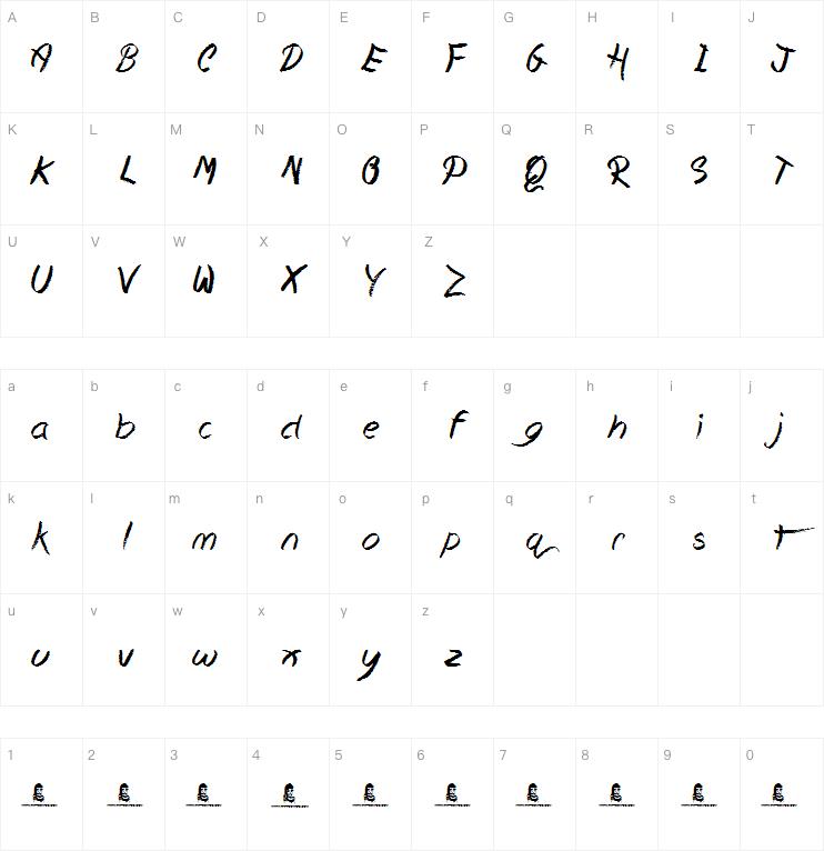 Hopeless Place字体