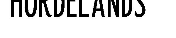 Hordelands字体