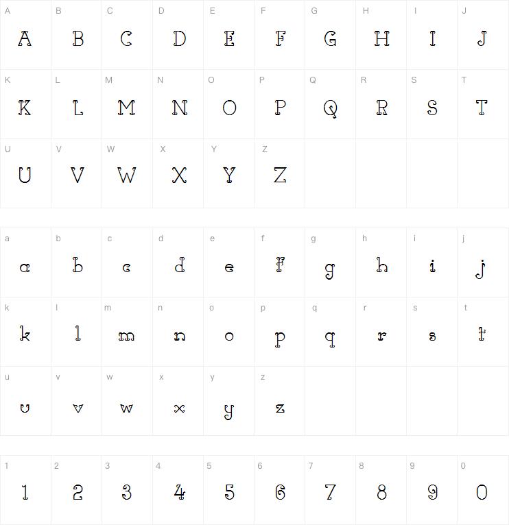 Horns of Dilemma字体