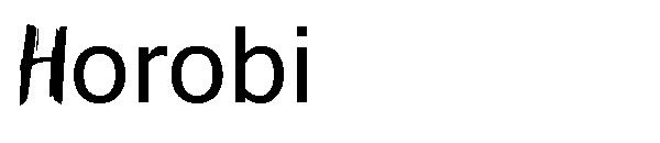 Horobi字体