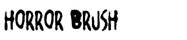 Horror Brush字体