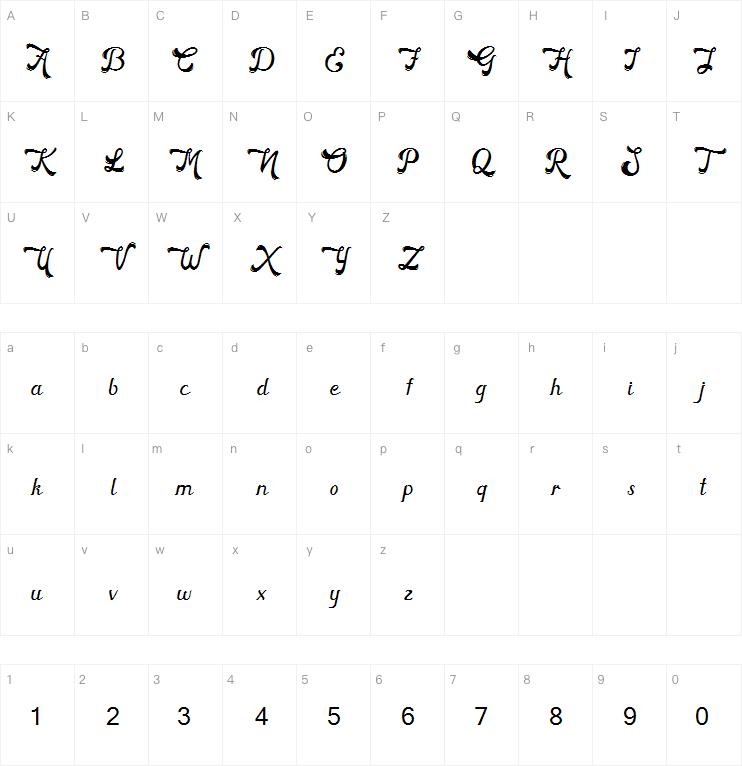 Horstail字体