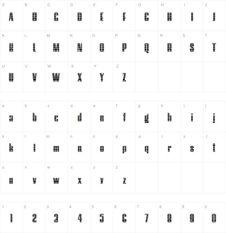 Hostil Gradient字体