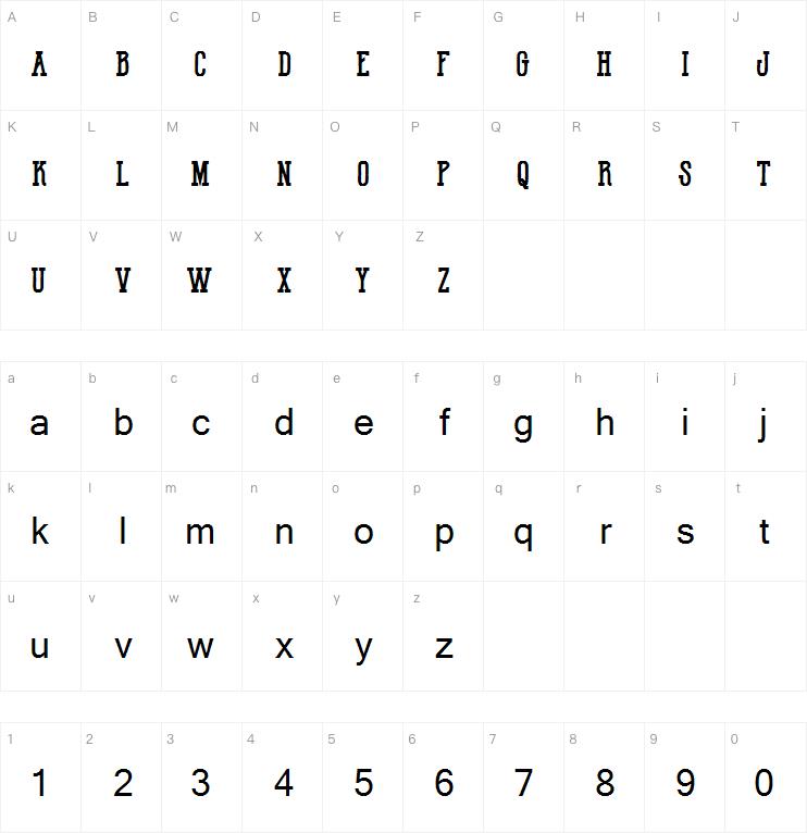 Hot National Team DEMO字体