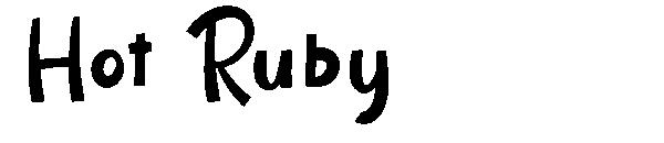 Hot Ruby字体