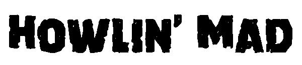 Howlin' Mad字体
