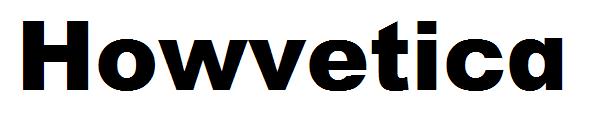 Howvetica字体