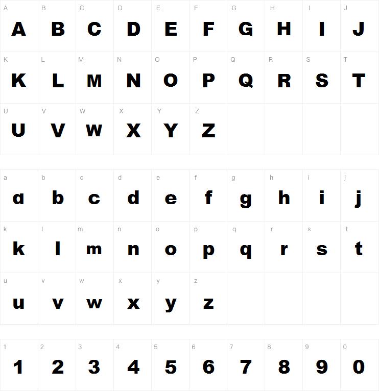 Howvetica字体