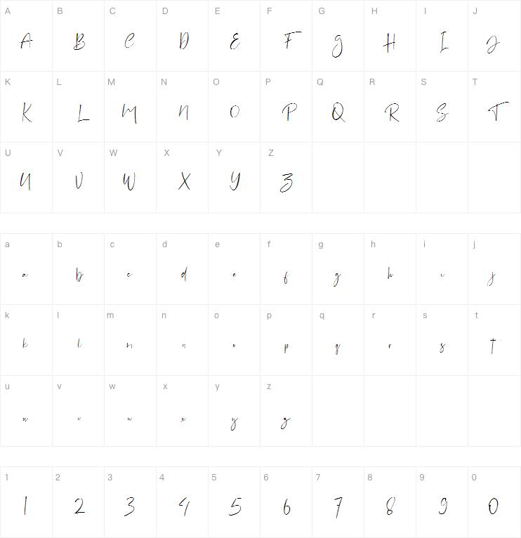 Hublland字体