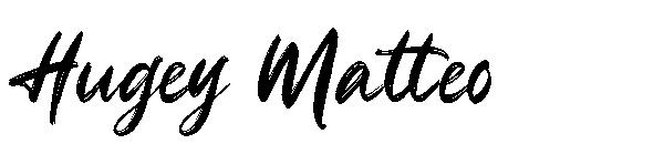 Hugey Matteo字体