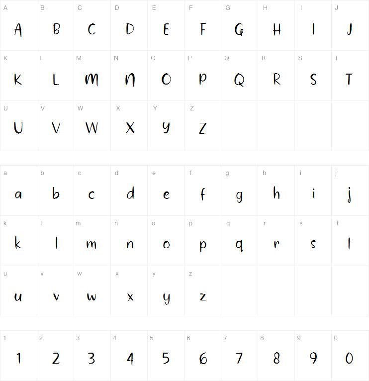 Humbert字体
