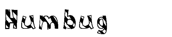 Humbug字体