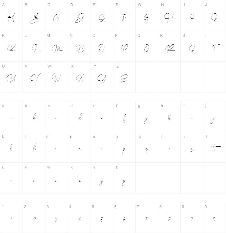 Hunterland Ontime字体