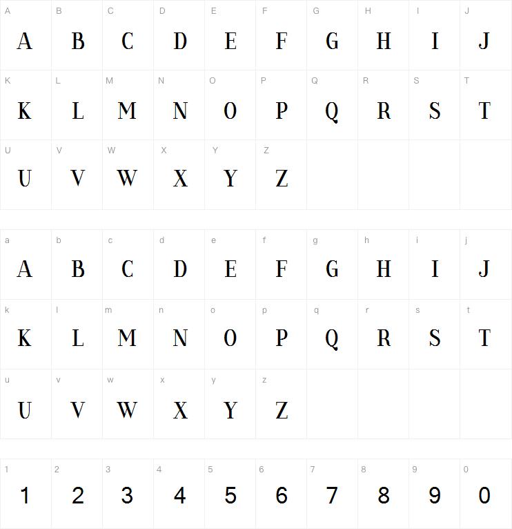 Husband字体
