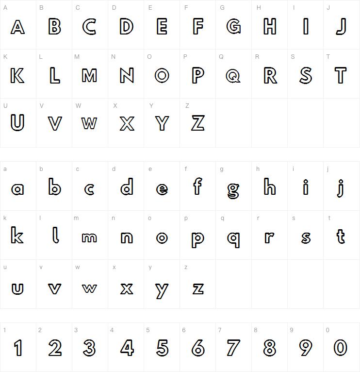 Hussar Press字体