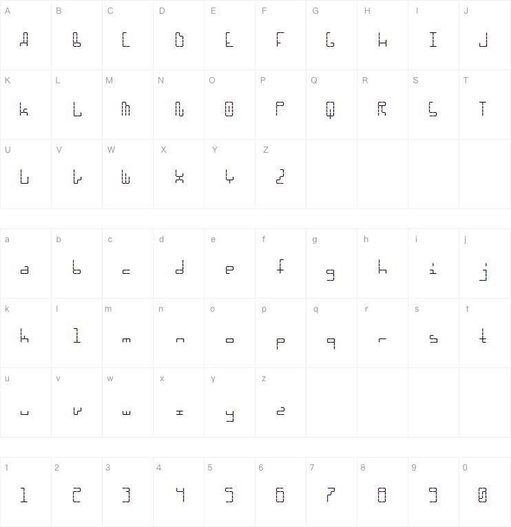 HybridLCD AOE字体