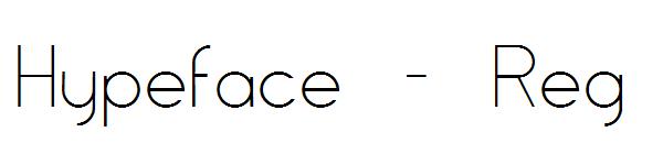 Hypeface - Reg