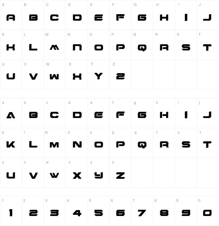 Hyper Viper字体