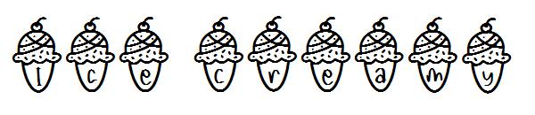 Ice Creamy字体