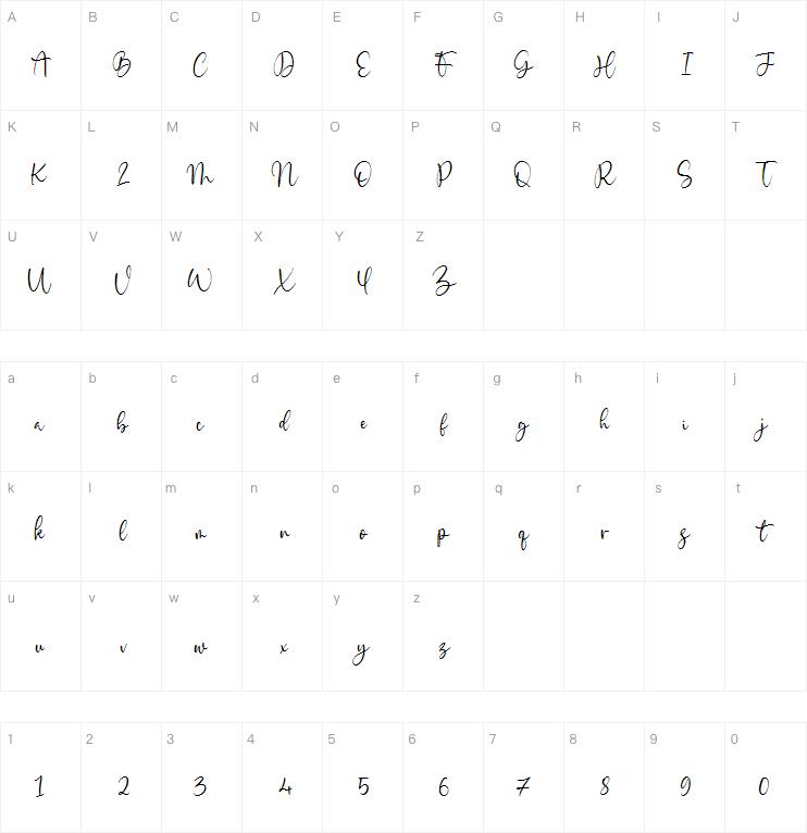 Indian Feather字体