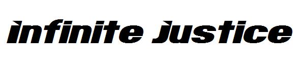 Infinite Justice字体