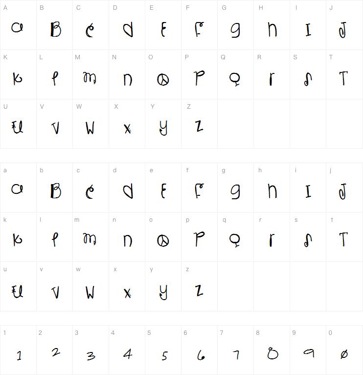 IsBestestWithYou字体