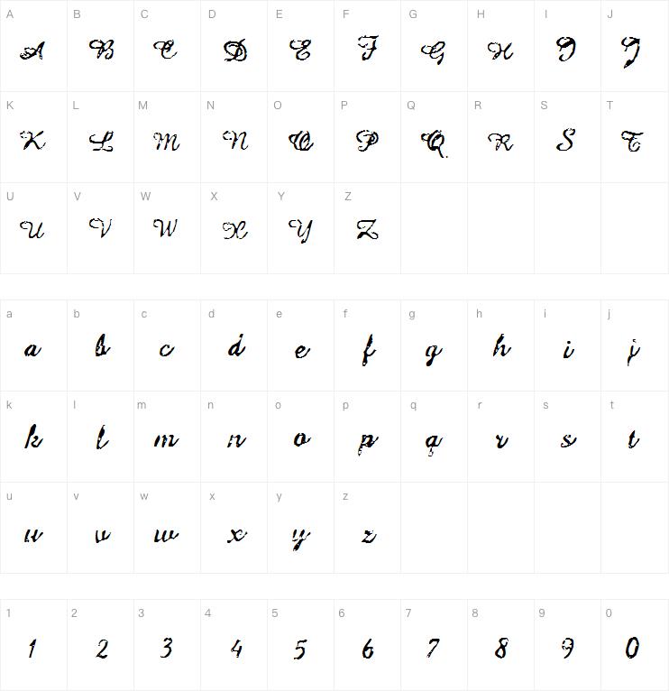 Issac字体