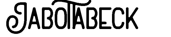 Jabottabeck字体