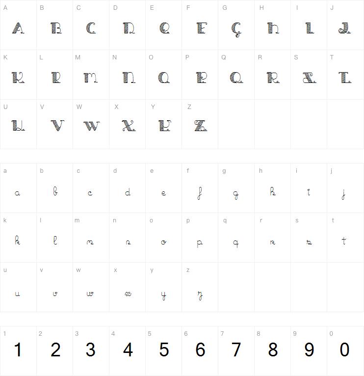 Jack and the Beanstalk字体