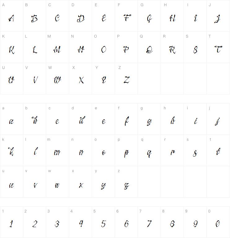 Jacked Eleven Highlight字体