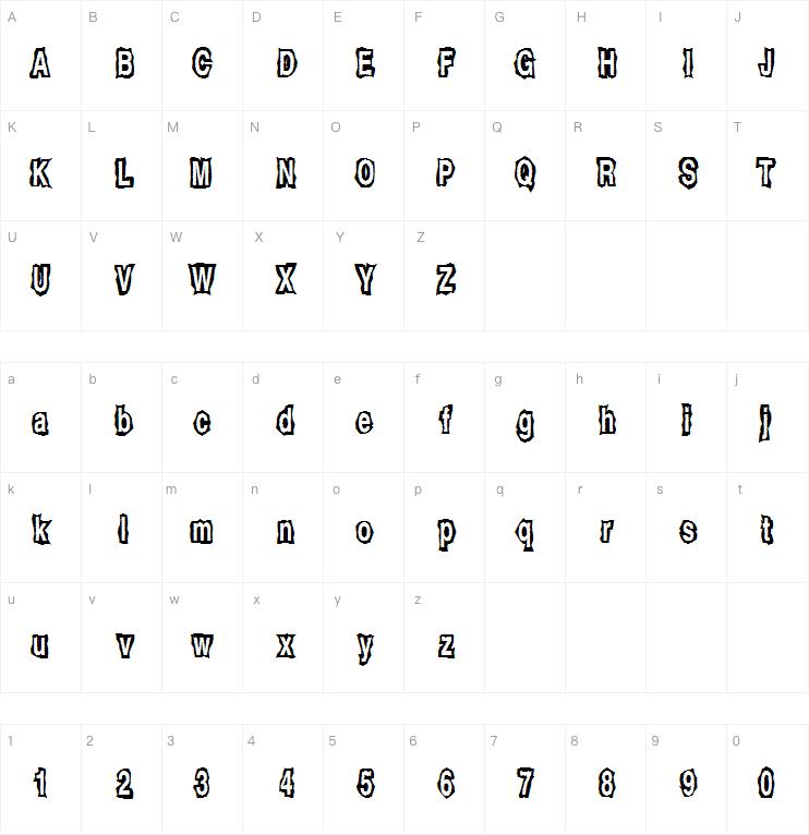 Jack-O-Lantern字体