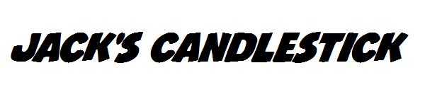 Jack's Candlestick字体