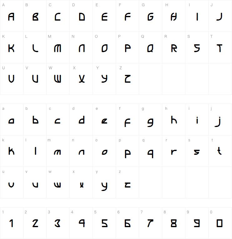Jackwel字体