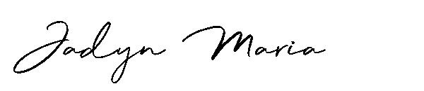 Jadyn Maria字体