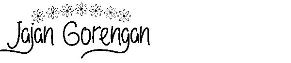 Jajan Gorengan