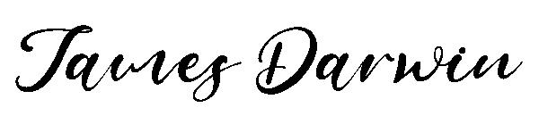 James Darwin字体