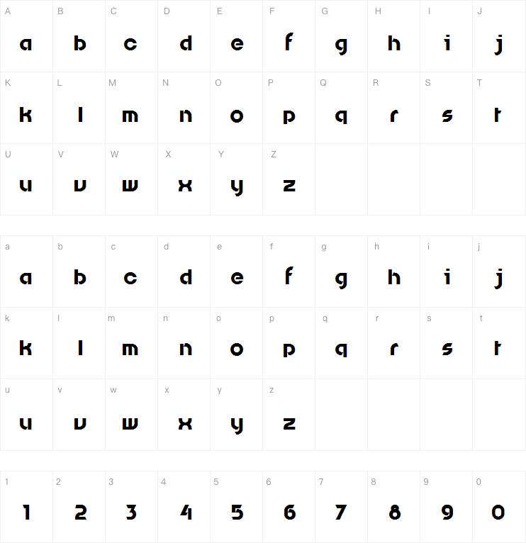 Jammed Toaster字体