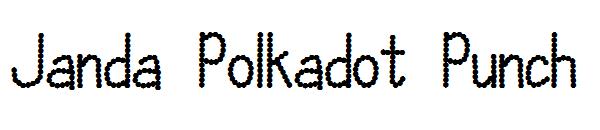 Janda Polkadot Punch字体