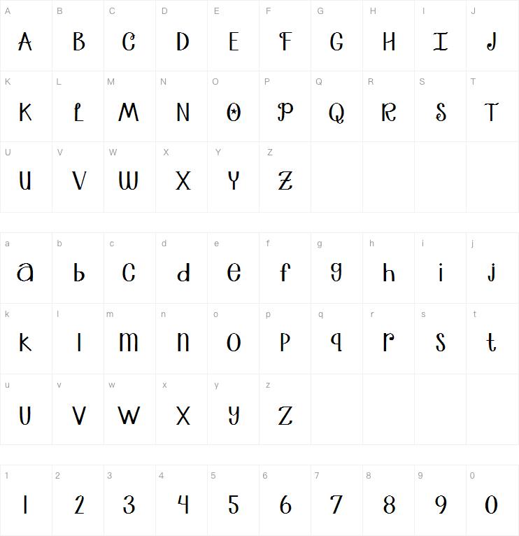 Janda Truly Madly Deeply字体