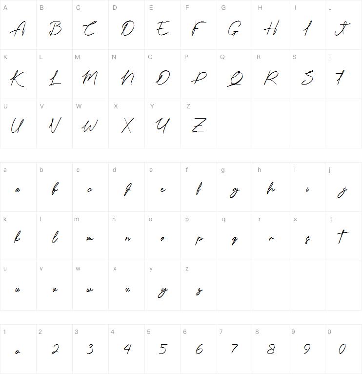 Janhifera字体
