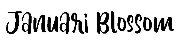 Januari Blossom字体