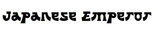 Japanese Emperor字体