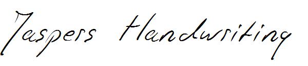 Jaspers Handwriting字体