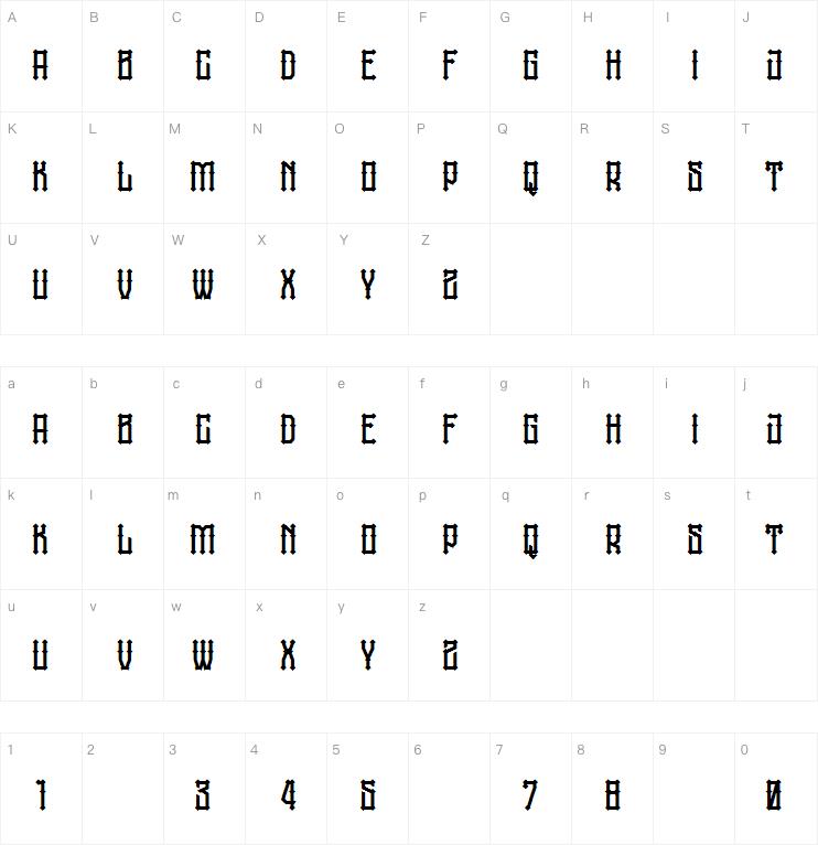 jatmika typeface字体