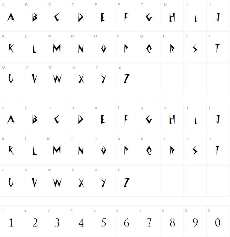 Jazzy Caveman字体
