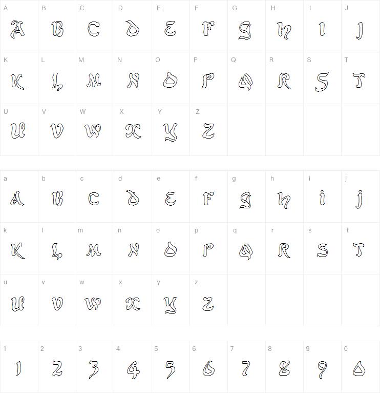 JD Belt字体